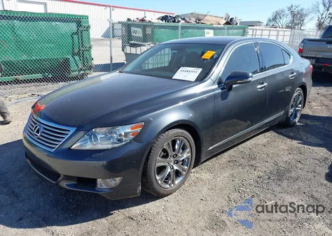 2010 Lexus Ls 460 z USA, uszkodzony, nr VIN JTHCL5EF3A5008353